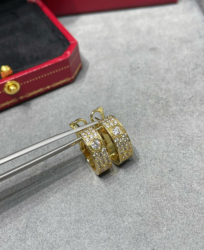 [AURORA]LOVE 5,5 MM DIAMANT-OHRRINGE