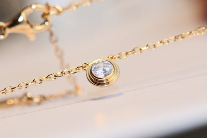 [AURORA]DAMOUR DIAMOND NECKLACE