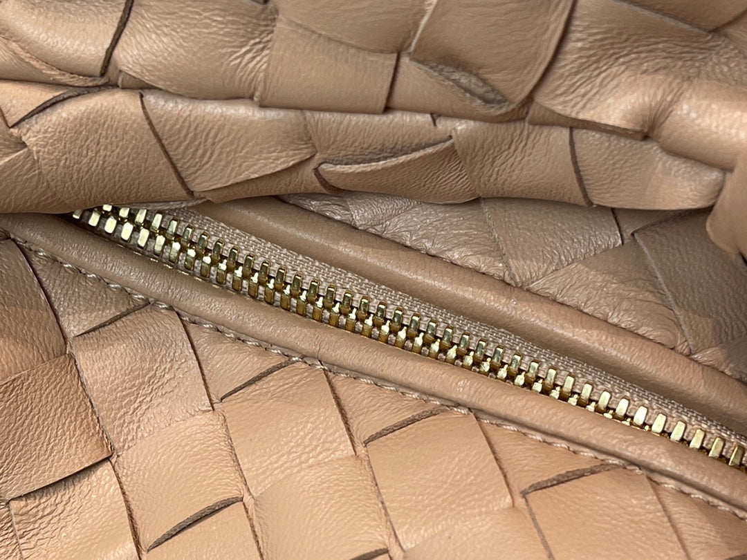 MINI JODIE 27 IN MEDIUM BROWN LAMBSKIN