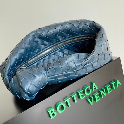 MINI JODIE 23 IN STEEL BLUE LAMBSKIN