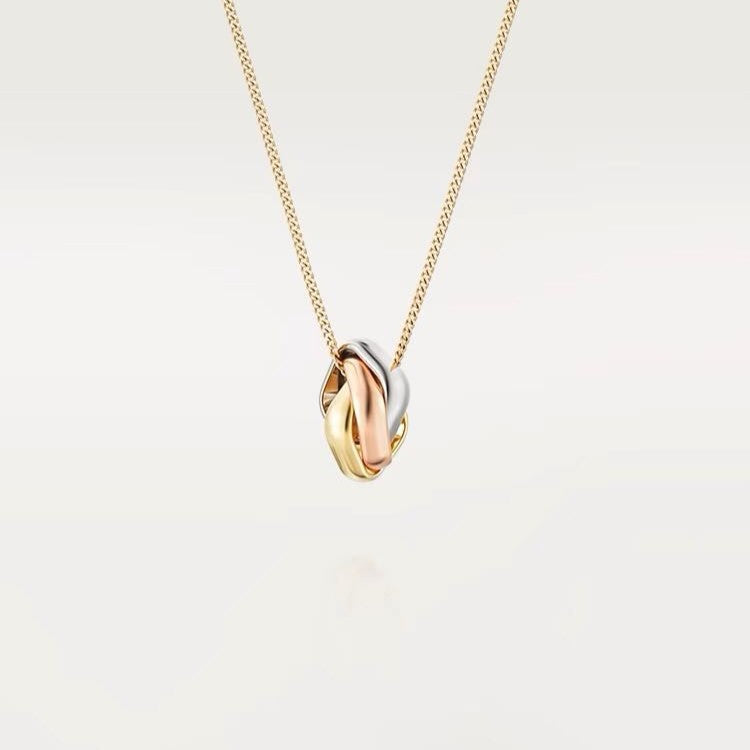[AURORA]TRINITY HALSKETTE GOLD KLEINES MODELL