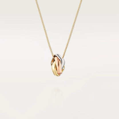 [AURORA]TRINITY HALSKETTE GOLD KLEINES MODELL