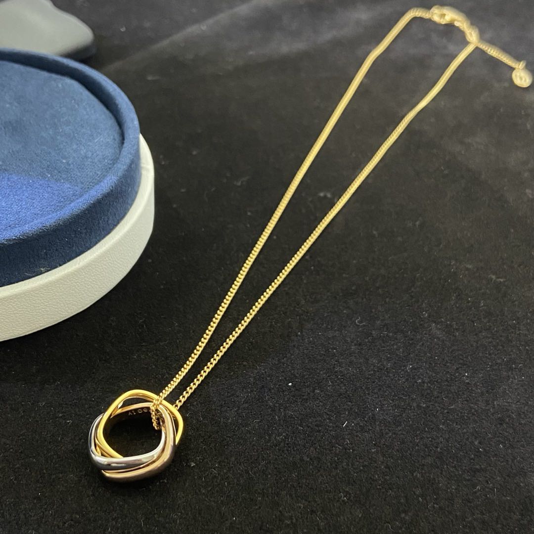 [AURORA]TRINITY HALSKETTE GOLD KLEINES MODELL