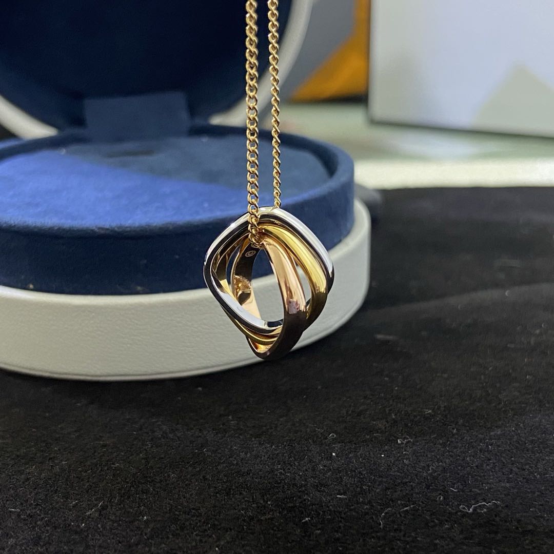 [AURORA]TRINITY HALSKETTE GOLD KLEINES MODELL