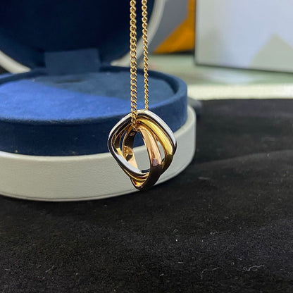 [AURORA]TRINITY HALSKETTE GOLD KLEINES MODELL