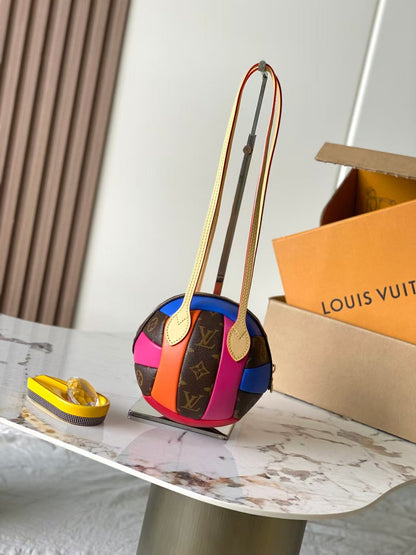 ACE BAG COLORFUL PATCHWORK BEACH BALLS