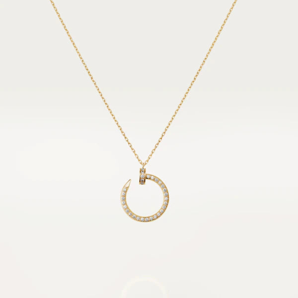 [AURORA]JUSTE-HALSKETTE MIT GOLDDIAMANTEN 
