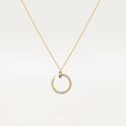 [AURORA]JUSTE-HALSKETTE MIT GOLDDIAMANTEN 