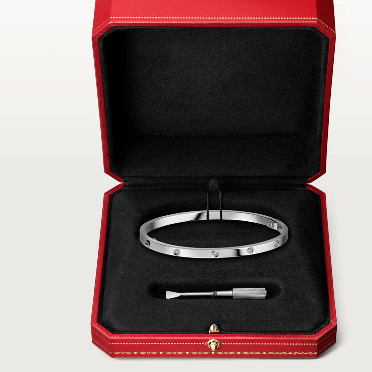 [AURORA]LOVE BRACELET 3.65MM 10 DIAMONDS