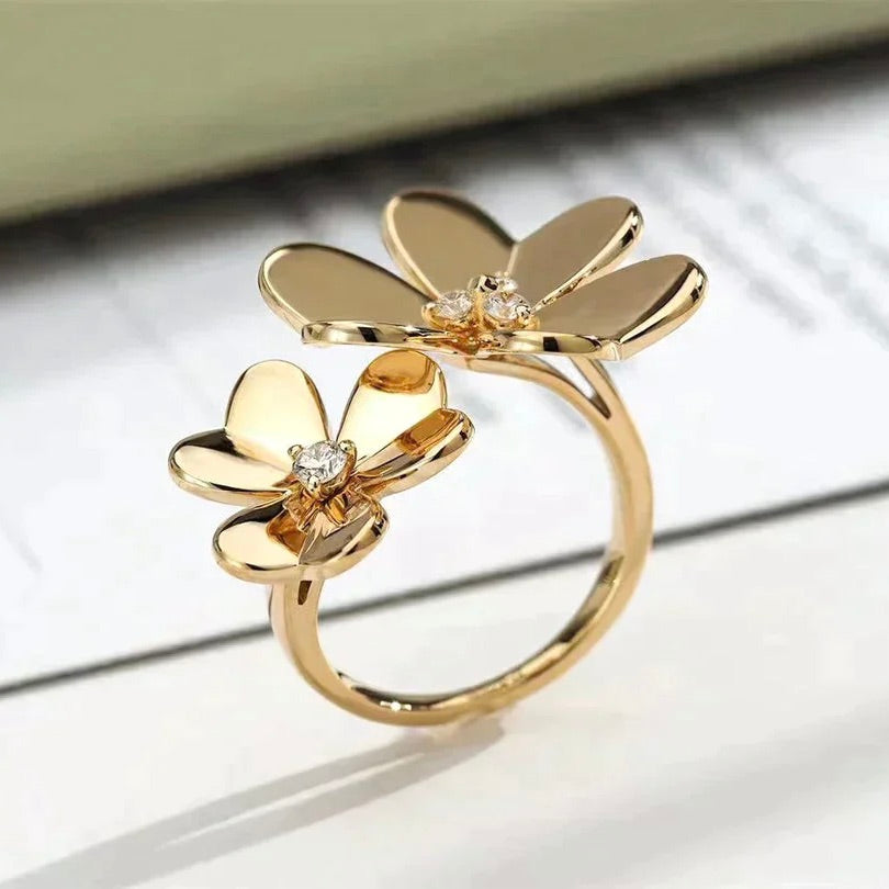 [basloveJW]CLOVER COMOS GOLD-DIAMANT-RING