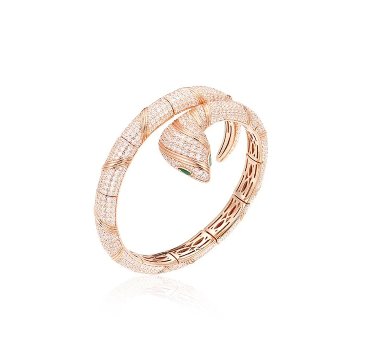 [AURORA]HAUTE COUTURE GOLD SERPENTI BRACELET