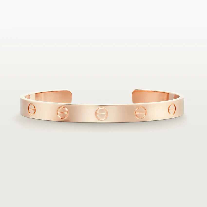 [AURORA]LOVE BRACELET 6.1MM OPEN CUFF