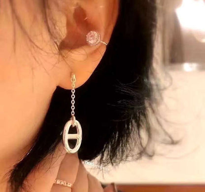 [AURORA]チェーンタッセルピアス