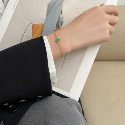 [basloveJW]KLEE-ARMBAND MALACHIT 1 MOTIV