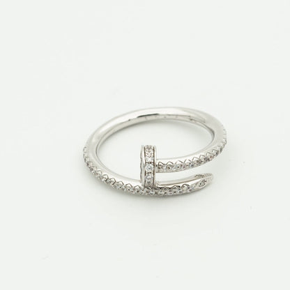 [AURORA]JUSTE RING 1,8 MM SILBERDIAMANTEN