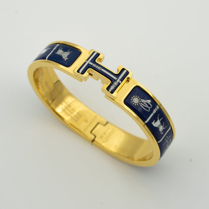 [AURORA]H ARMBAND BLAU KERAMIK