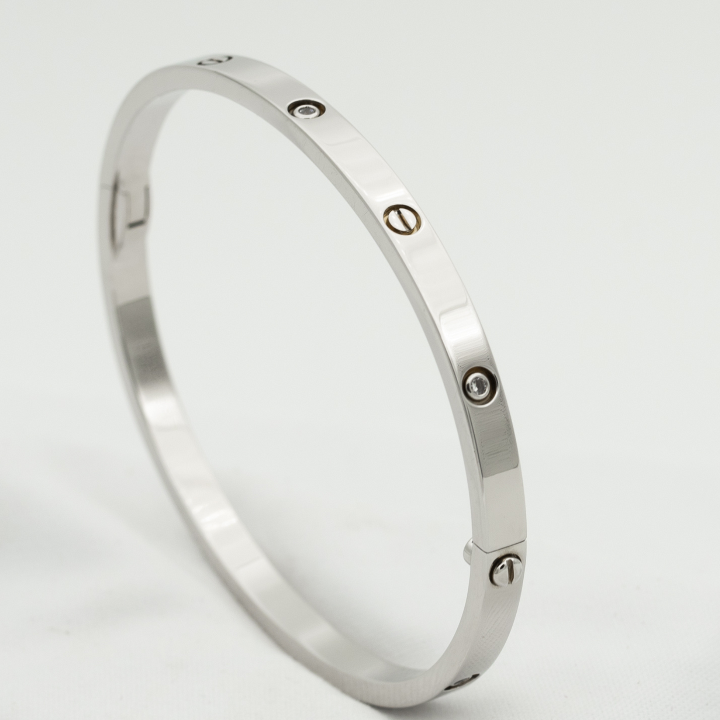 [AURORA]LOVE BRACELET 3.65MM 6 DIAMONDS