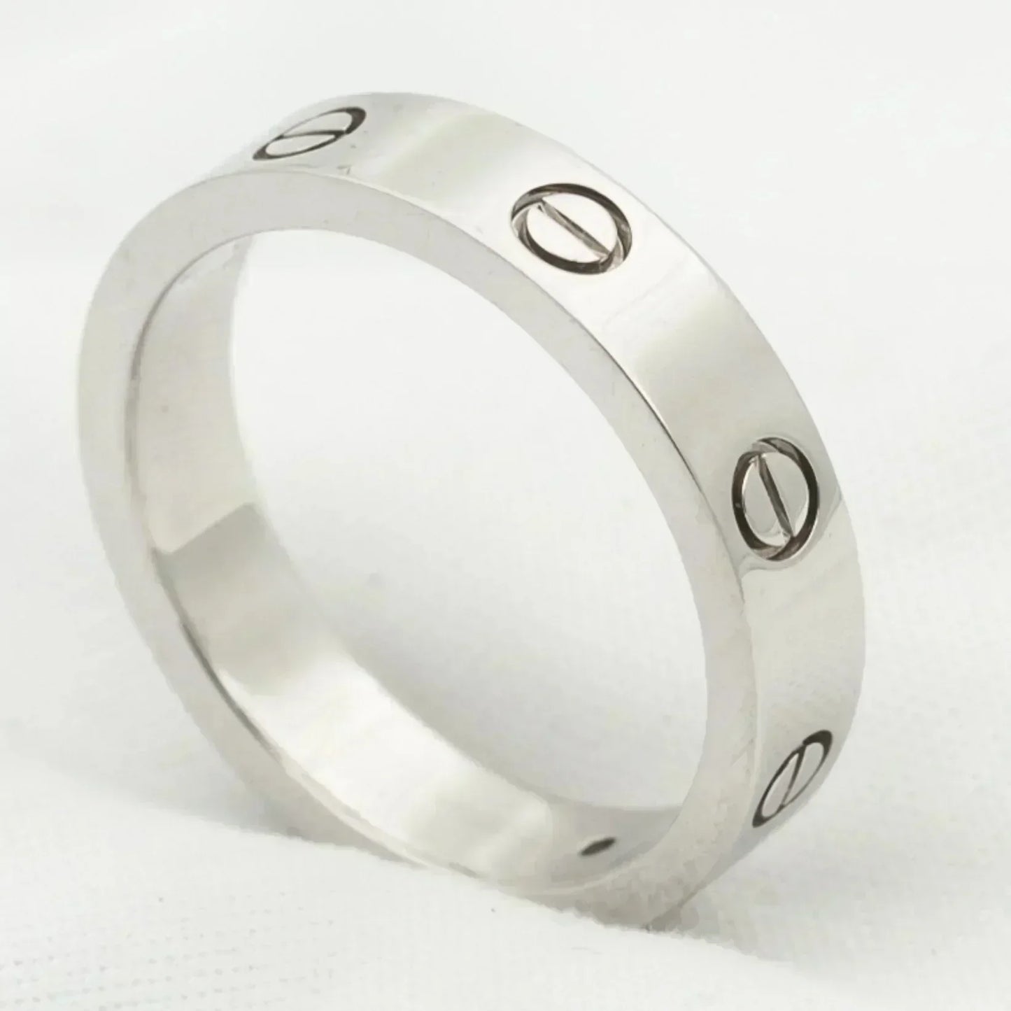 [AURORA]LIEBESRING 4MM 1 DIAMANT SILBER