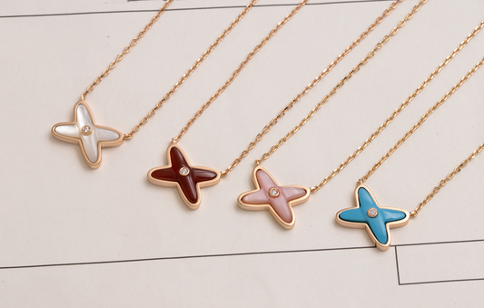 [AURORA]JEUX DE NECKLACE 1 DIAMOND