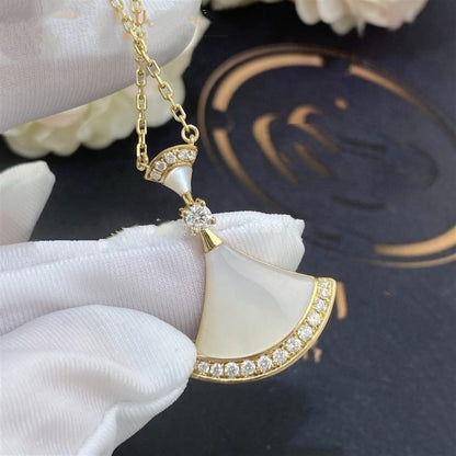 [AURORA]DREAM HALSKETTE MOP GOLD DIAMANT