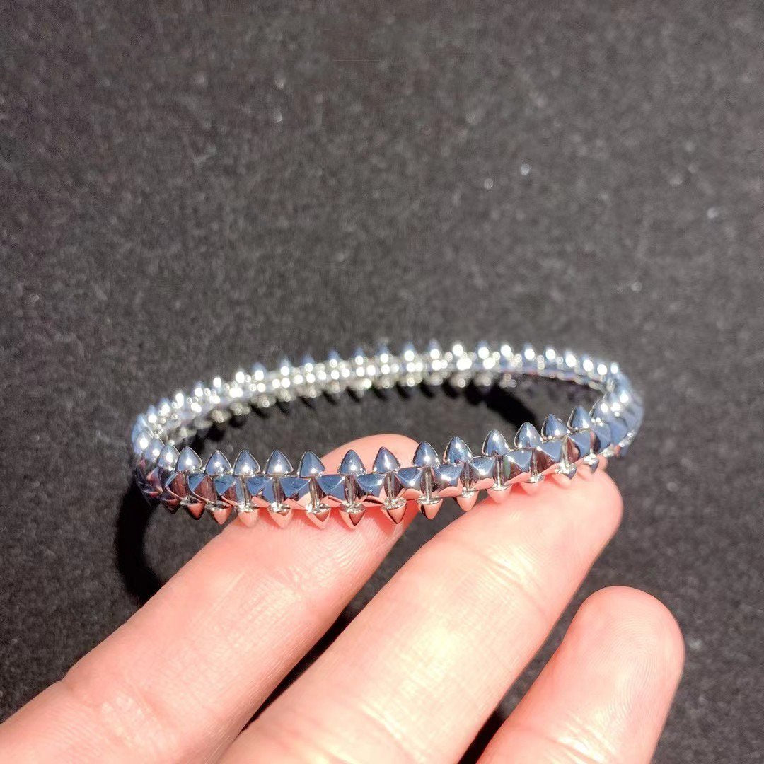 [AURORA]CLASH SILVER BRACELET
