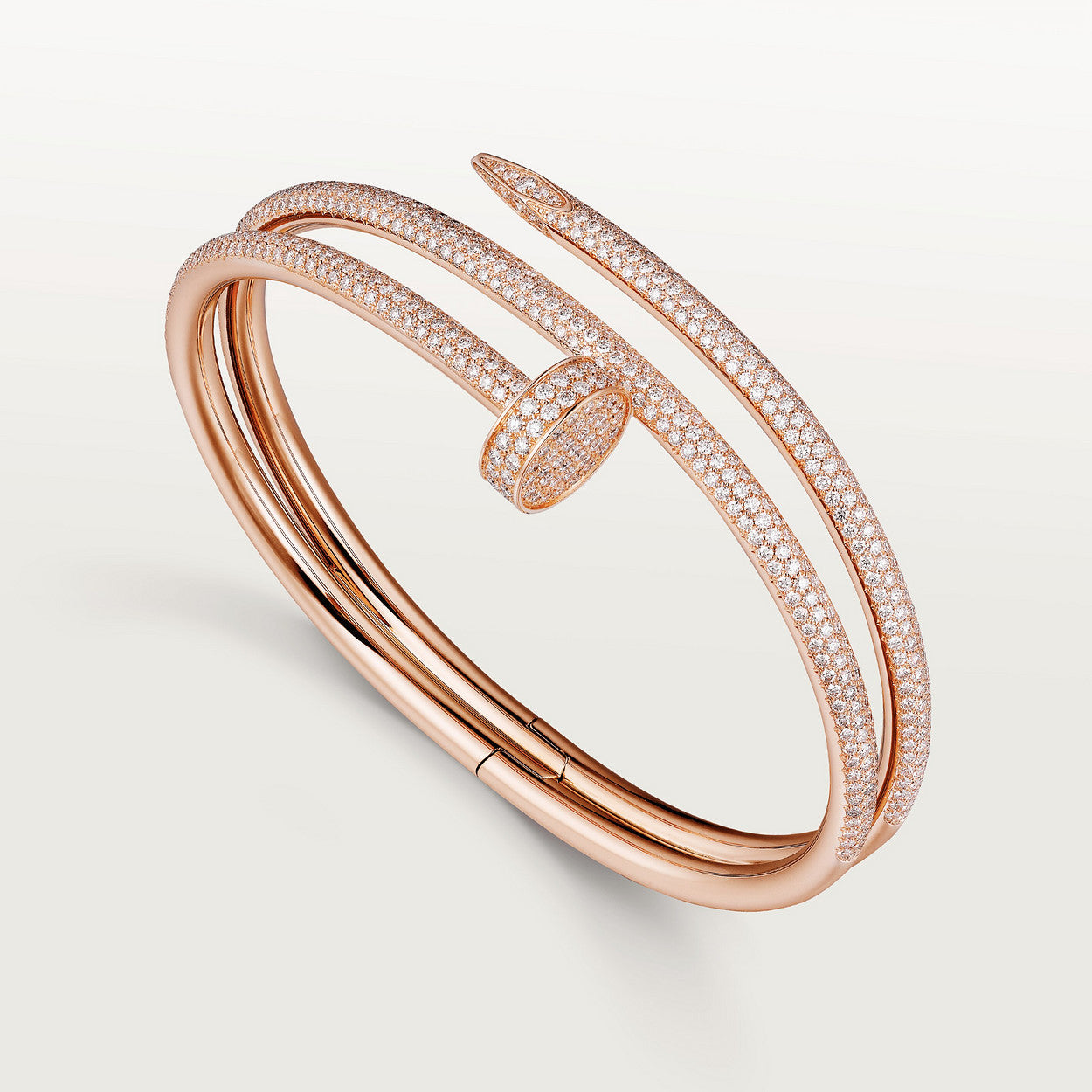 [AURORA]JUSTE ARMBAND 3,5 MM ZWEIREIHIG DIAMANT