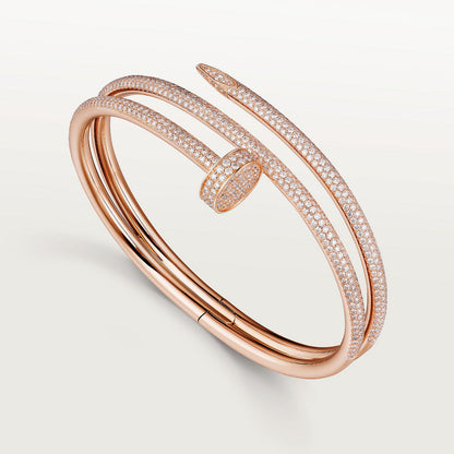 [AURORA]JUSTE ARMBAND 3,5 MM ZWEIREIHIG DIAMANT