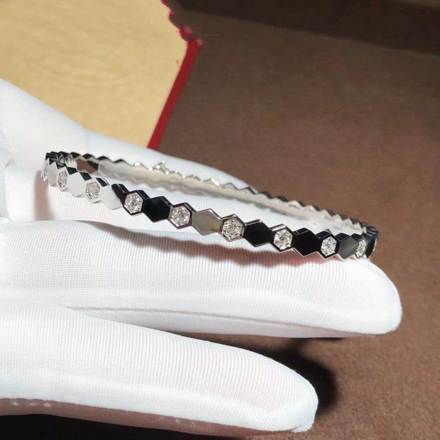 [AURORA]BEE LOVE SILBER DIAMANTARMBAND