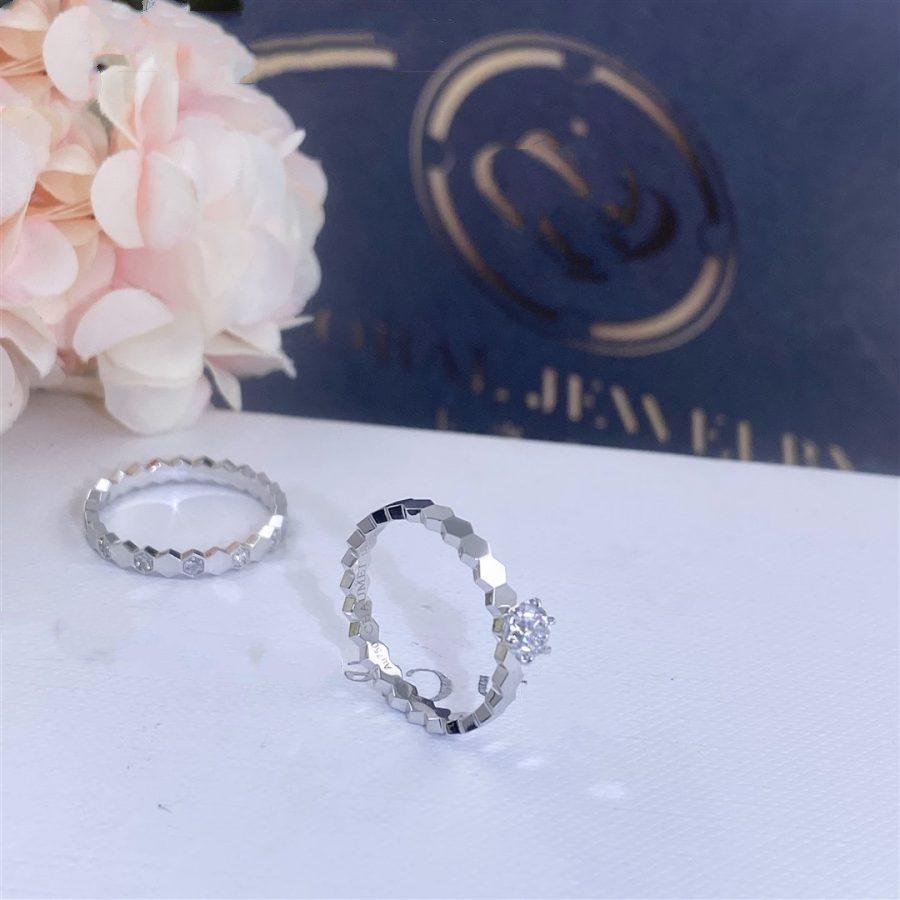 [AURORA] BIENENLIEBESRING SILBER 1 DIAMANT
