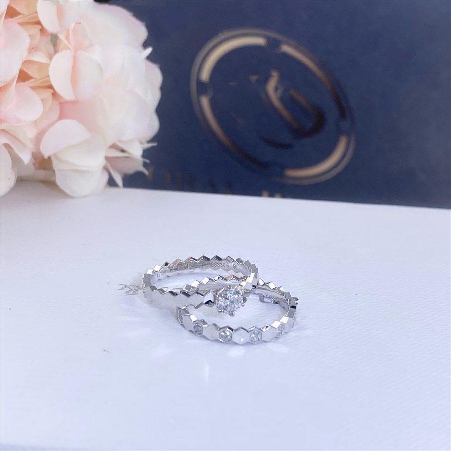 [AURORA] BIENENLIEBESRING SILBER 1 DIAMANT