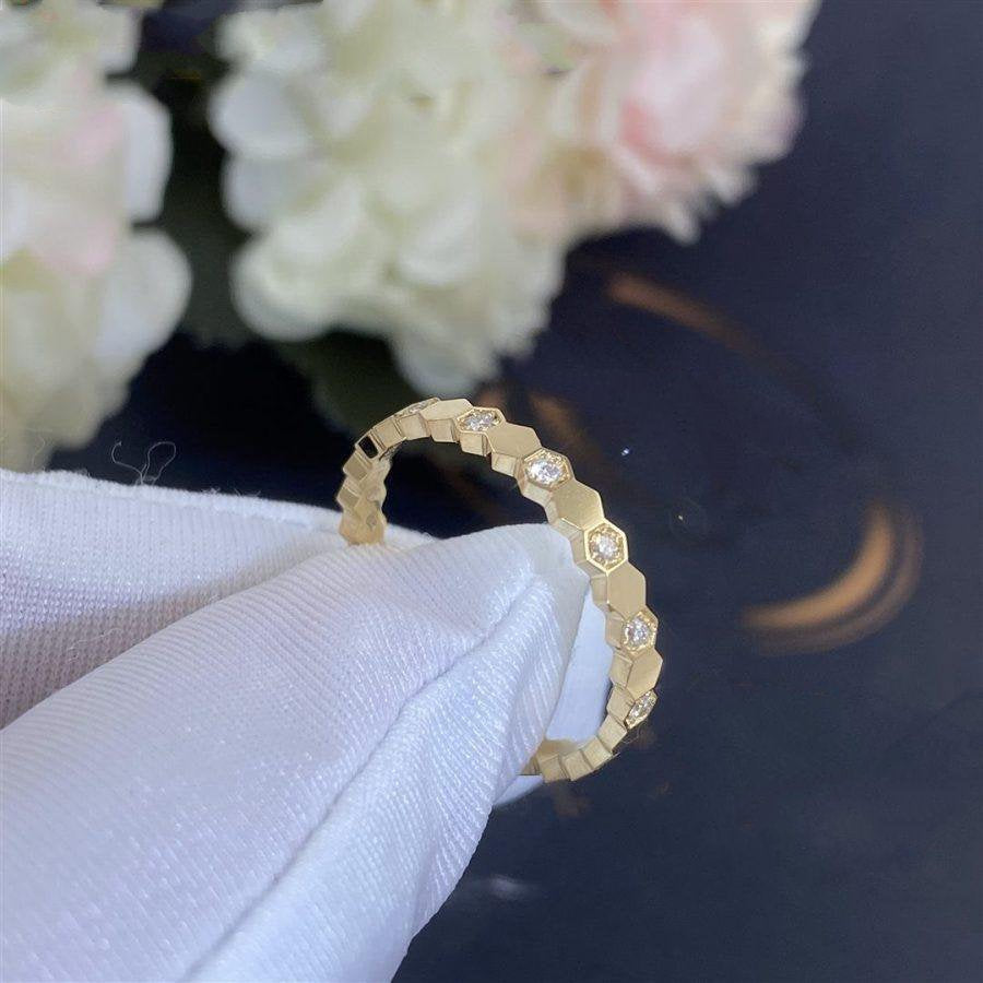 [AURORA] BIENENLIEBESRING GOLD DIAMANT