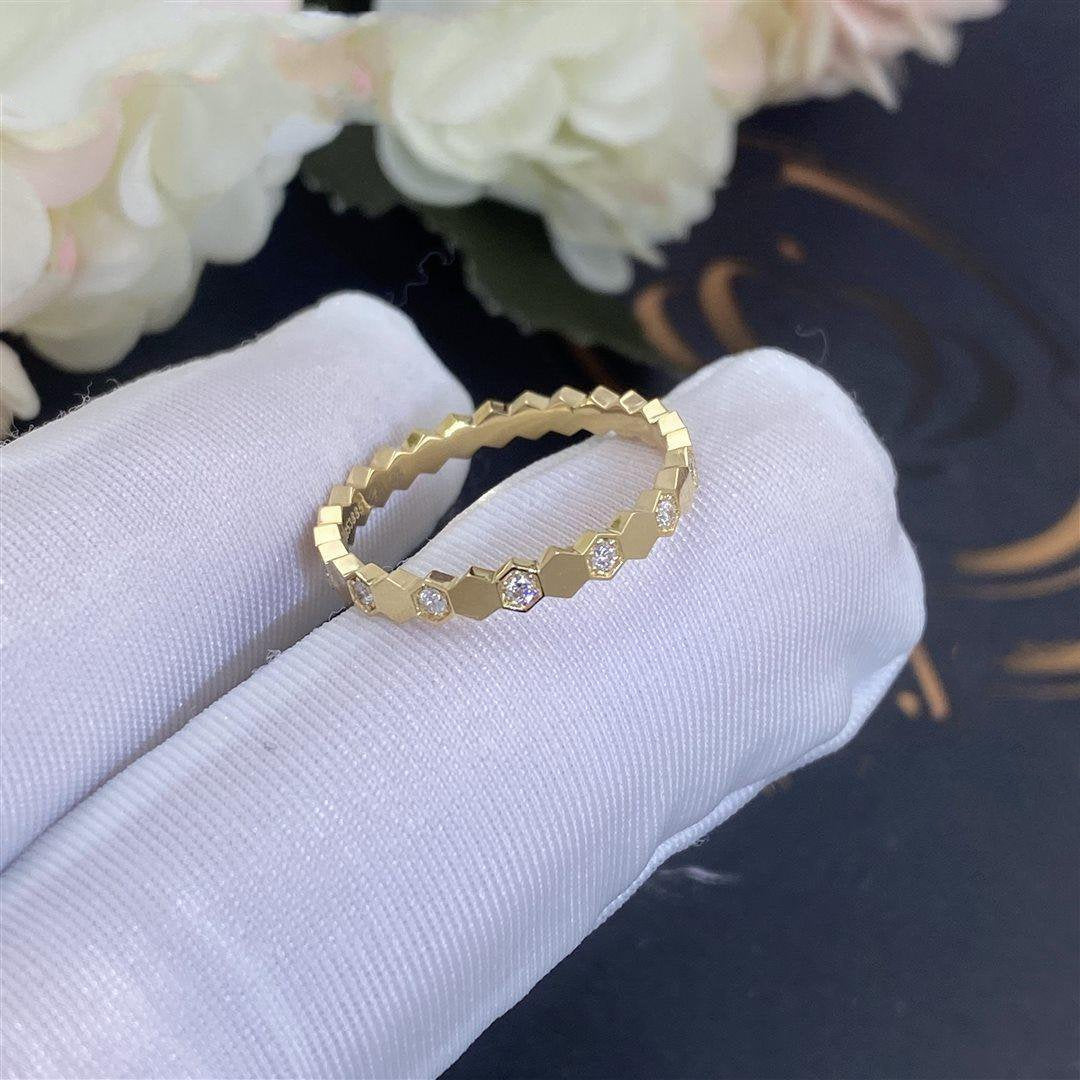 [AURORA] BIENENLIEBESRING GOLD DIAMANT