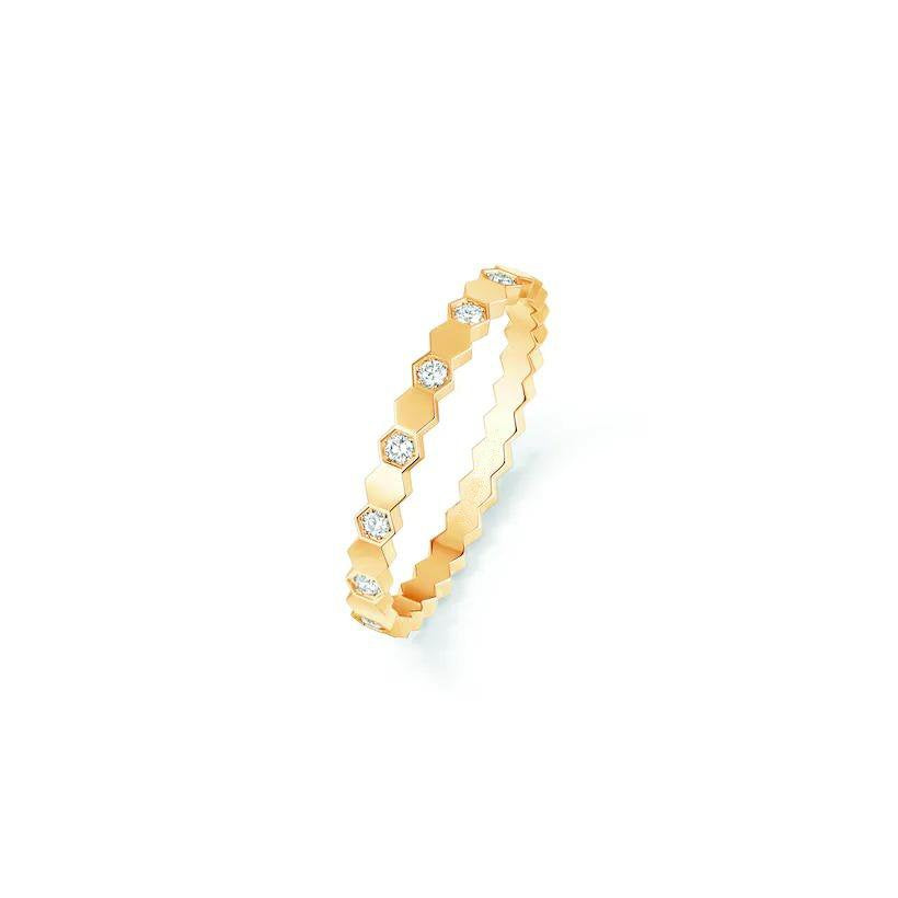 [AURORA] BIENENLIEBESRING GOLD DIAMANT