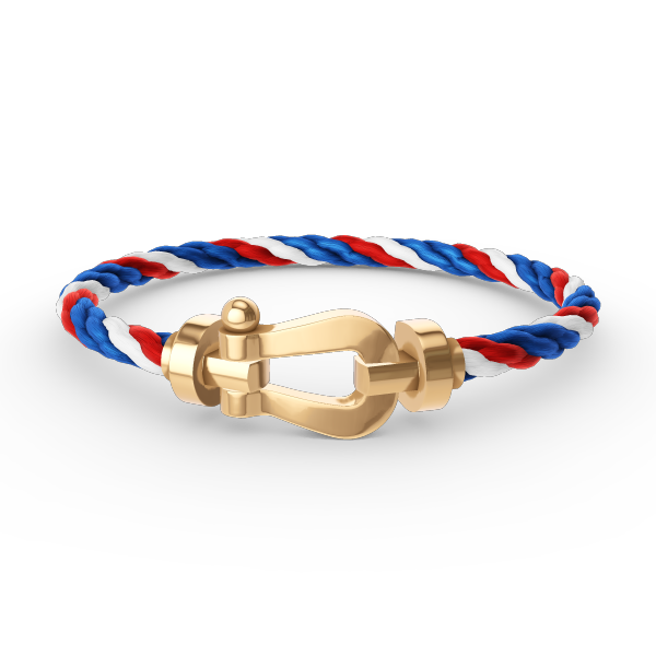 [AURORA]FORCE LARGE HORSESHOE NO DIAMOND BRACELET GOLD