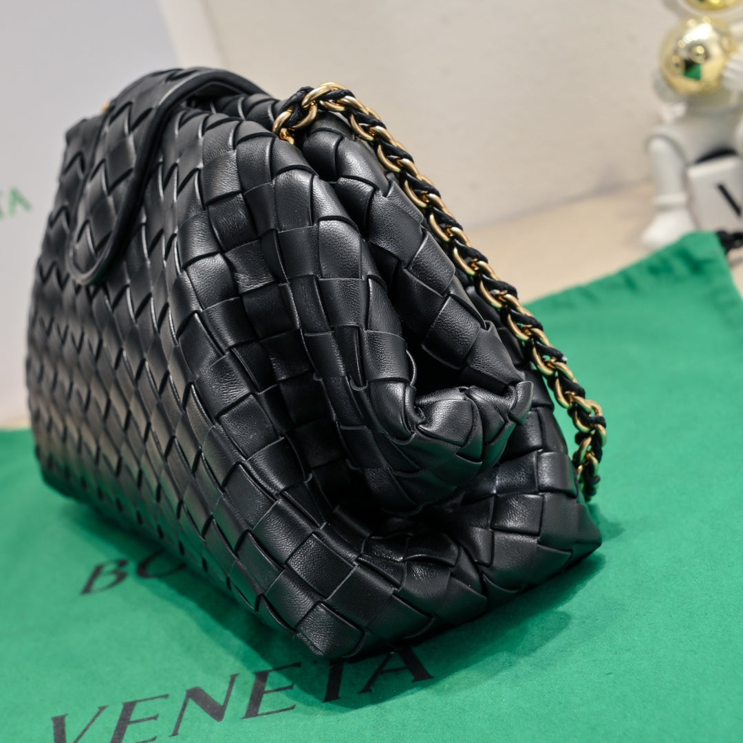 Teen Lauren 1980 With Chain 31.5 Black Leather Ghw