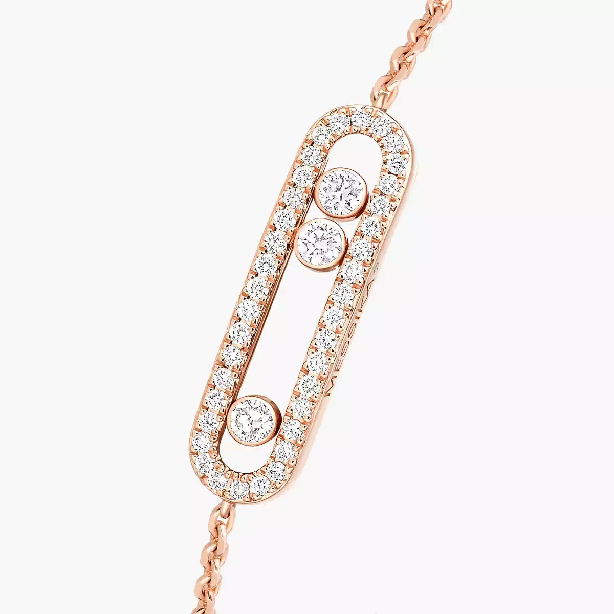 [AURORA]Pavé Baby Move Diamond Bracelet
