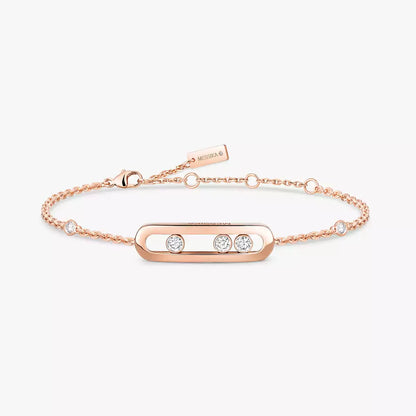 [AURORA]Baby Move Diamond Bracelet