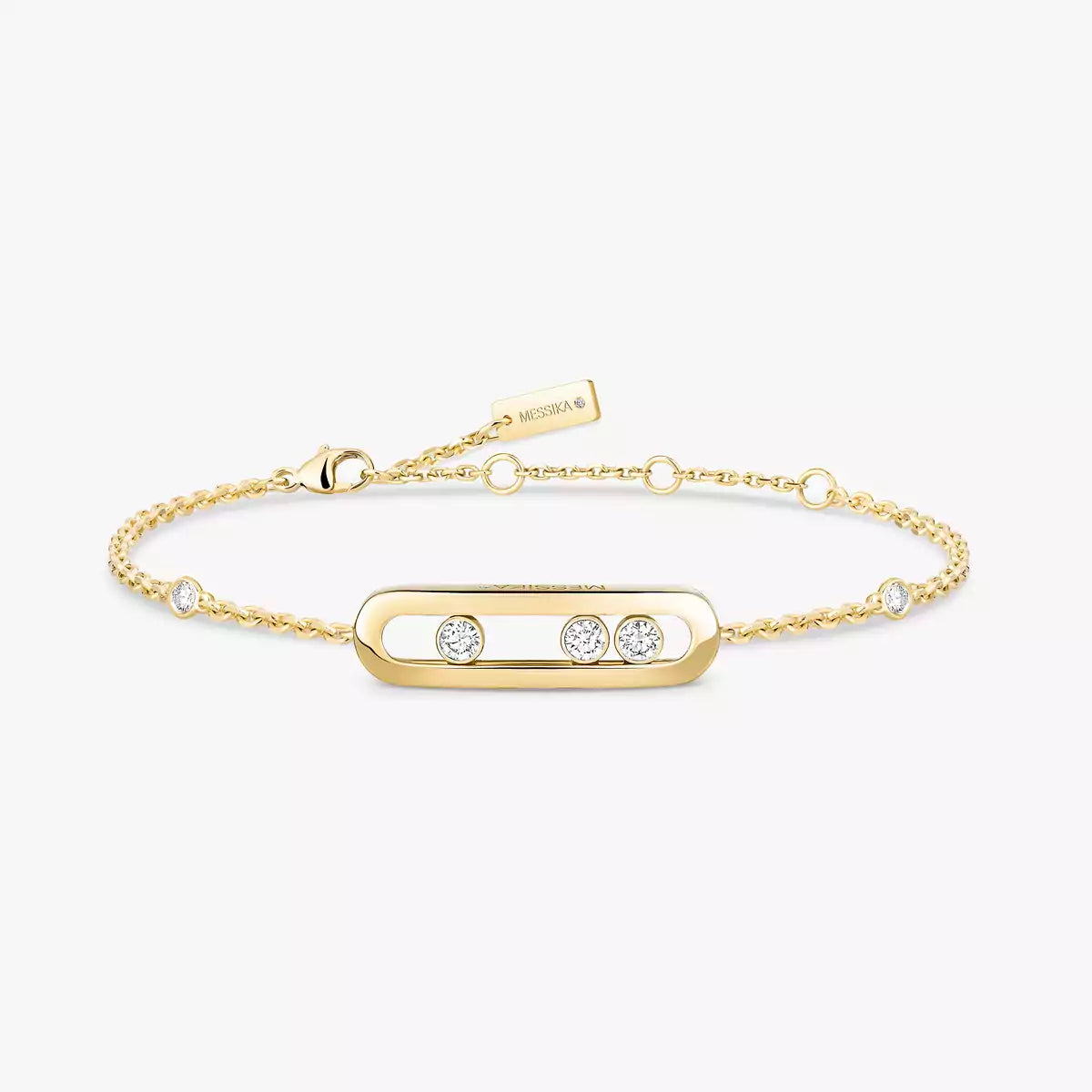 [AURORA]Baby Move Diamond Bracelet