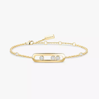 [AURORA]Baby Move Diamond Bracelet