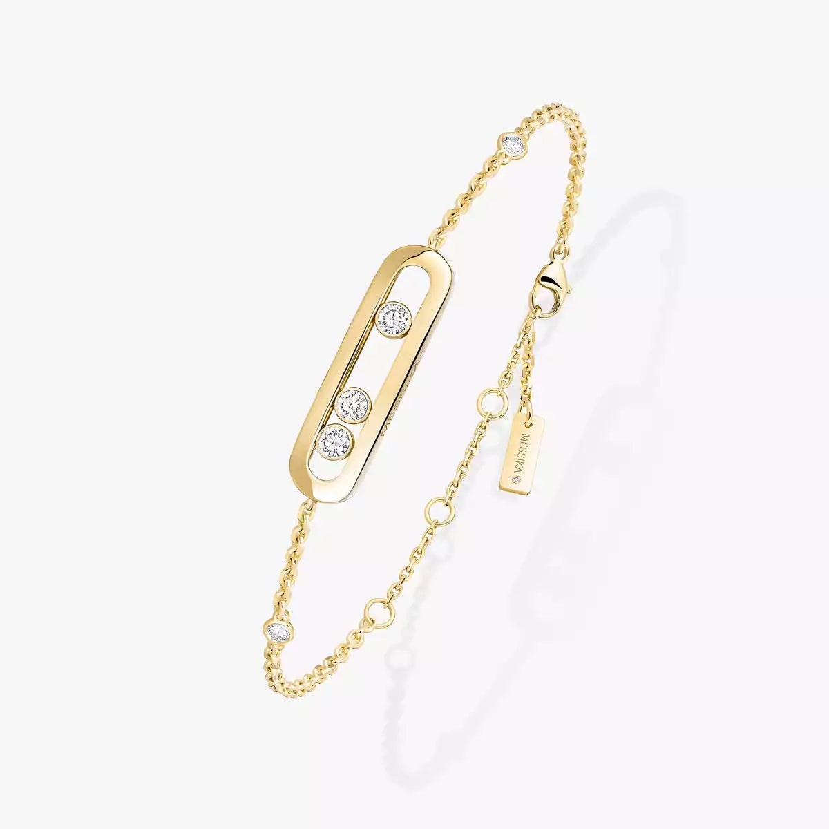 [AURORA]Baby Move Diamond Bracelet