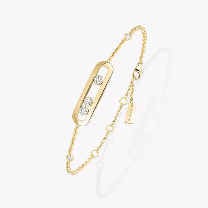 [AURORA]Baby Move Diamond Bracelet