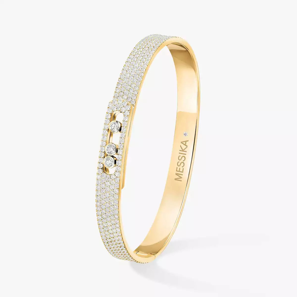 [AURORA]Move Noa Full Pavé Diamond Bangle Bracelet