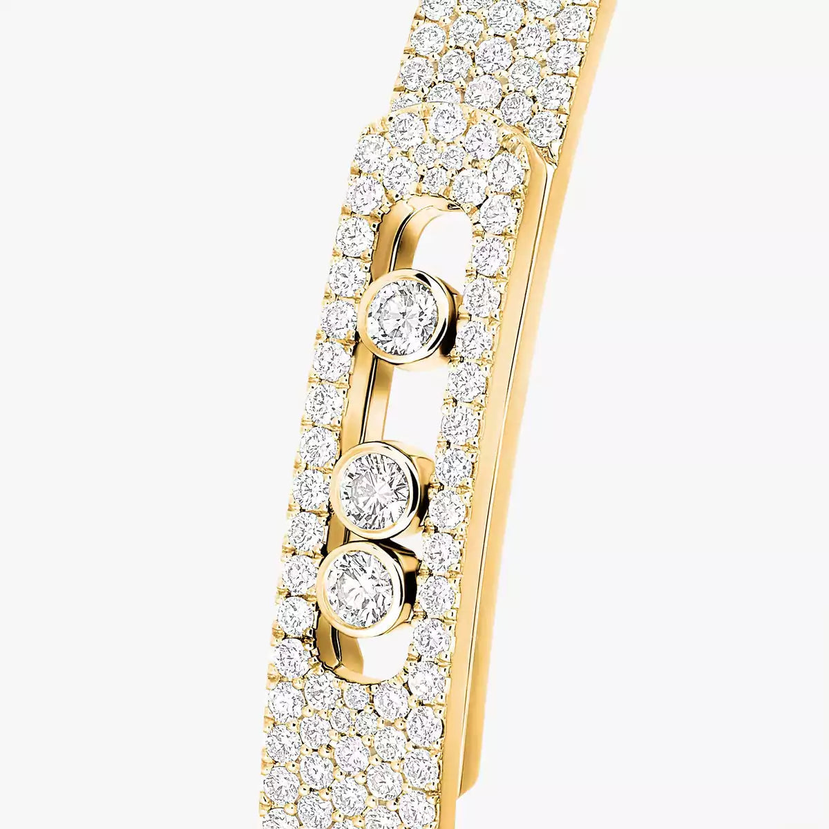 [AURORA]Move Noa Full Pavé Diamond Bangle Bracelet