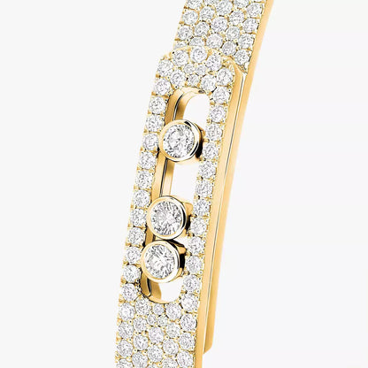 [AURORA]Move Noa Full Pavé Diamond Bangle Bracelet