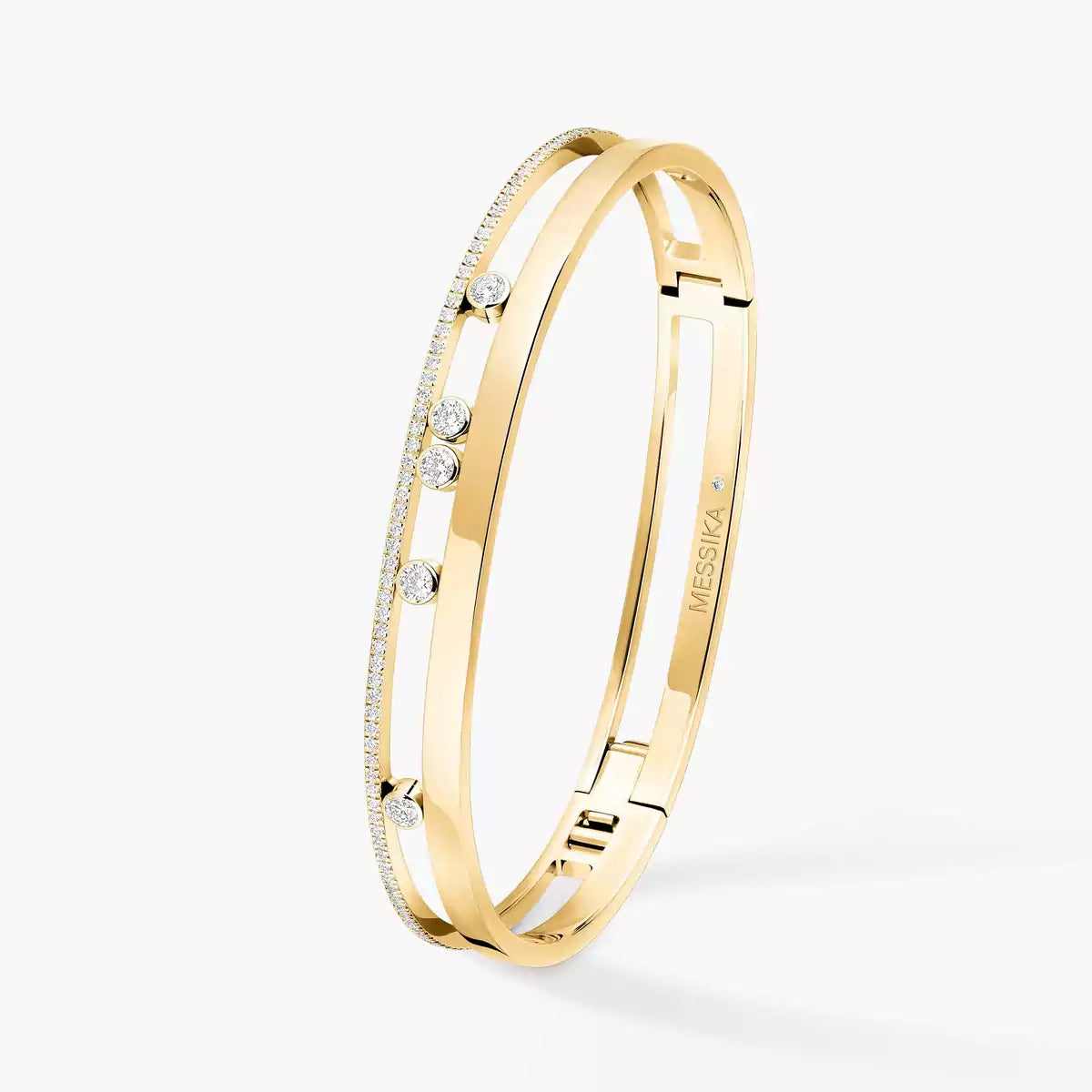 [AURORA]Move Romane Diamond Bangle Bracelet