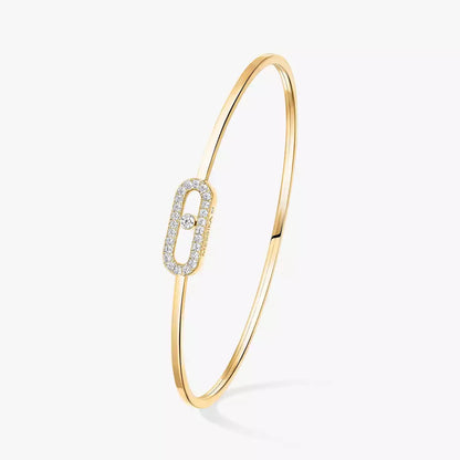 [AURORA]Move Uno pavé flex bangle medium