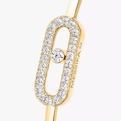 [AURORA]Move Uno pavé flex bangle medium