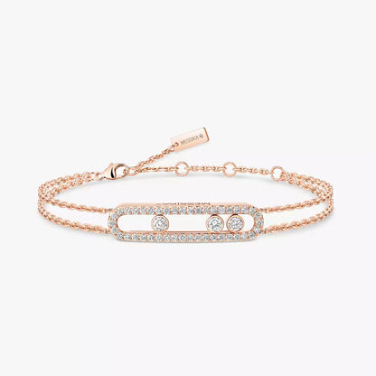 [AURORA] Move Classique pavé bracelet