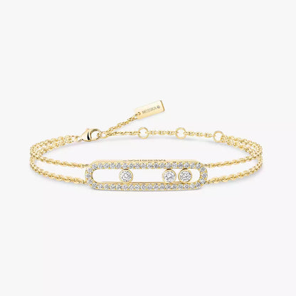 [AURORA] Move Classique pavé bracelet