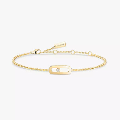 [AURORA]Move Uno Diamond Bracelet